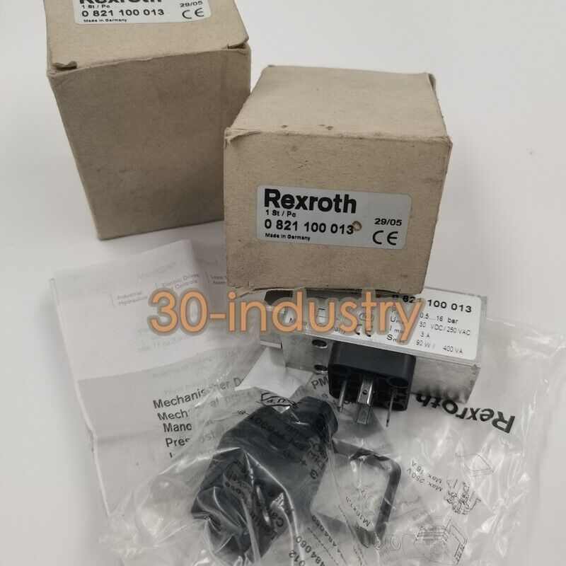 1PCS New 0821100013 replace for Rexroth Pressure Switch Relay Accessories - KOEED