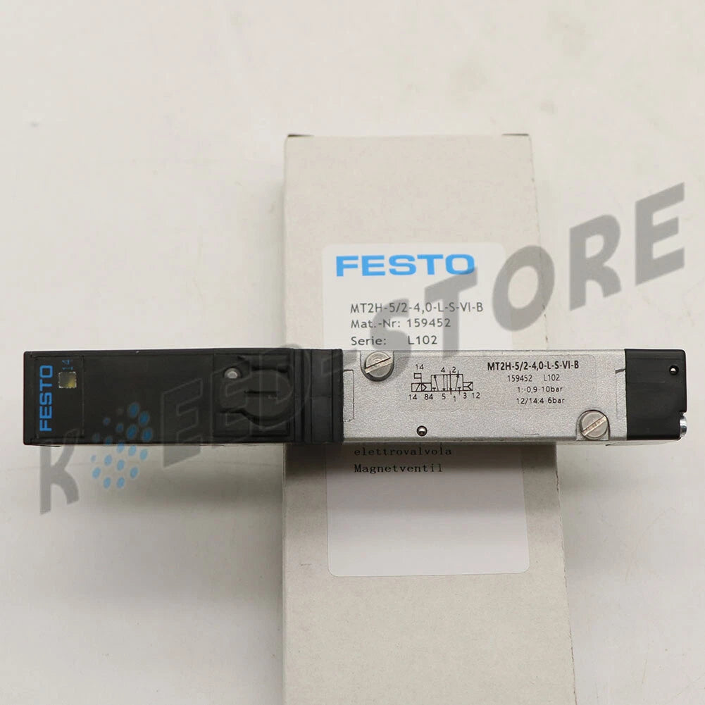 1PCS Festo Solenoid Valve MT2H-5 / 2-4,0-L -S-VI-B 159452 /RS