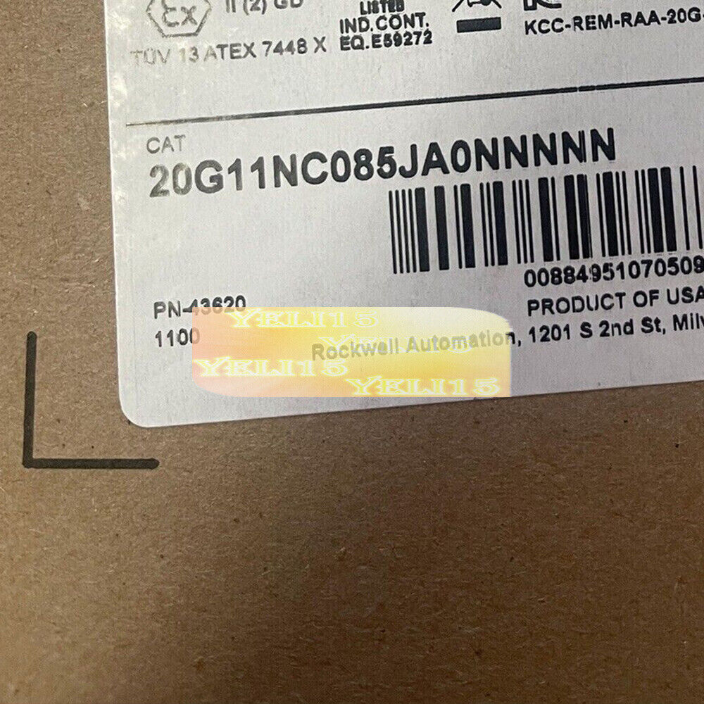 new 20G11NC085JA0NNNNN Powerflex Catalog AB 20G11NC085JA0NNNNN AB - ABB