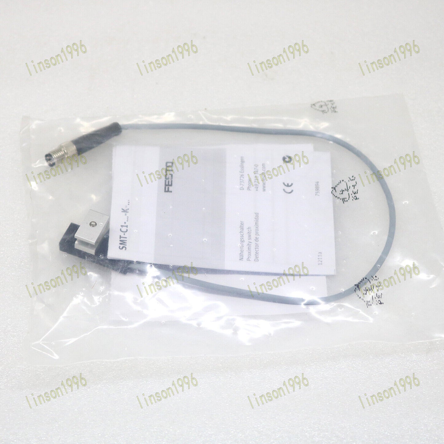 Festo Proximity Switch SMT-C1-PS-24V-K-0.3-M8D - FESTO