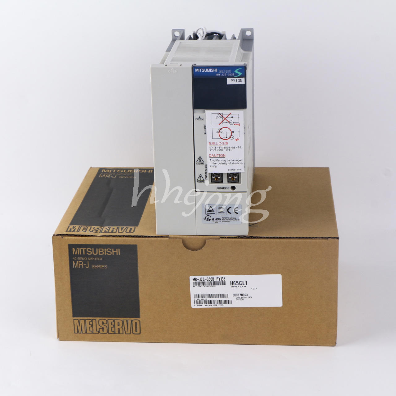 new 1PCS Mitsubishi Servo Drive MR-J2S-350B-PY135 MRJ2S350BPY135 - MITSUBISHI