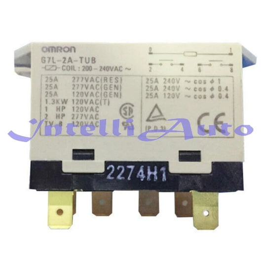 1PC Omron G7L-2A-TUB 200-240VAC Power Relay Safety Relay G7L2ATUB Free shipping
