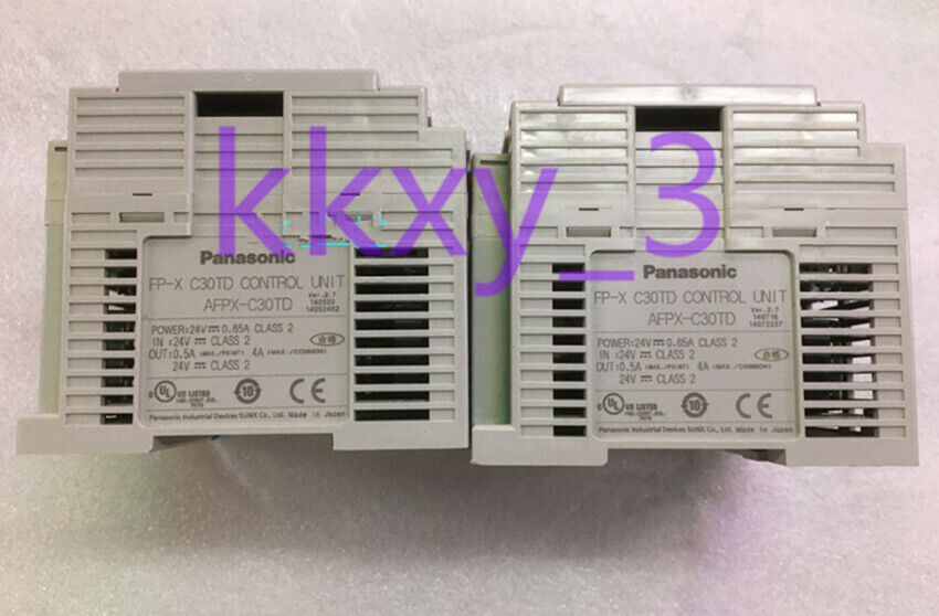 used 1 PCS Panasonic AFPX-C30TD programmable controller tested - PANASONIC