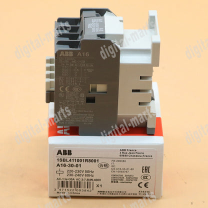 Abb A16-30-01 AC220V AC Contactor Quality Assured - ABB