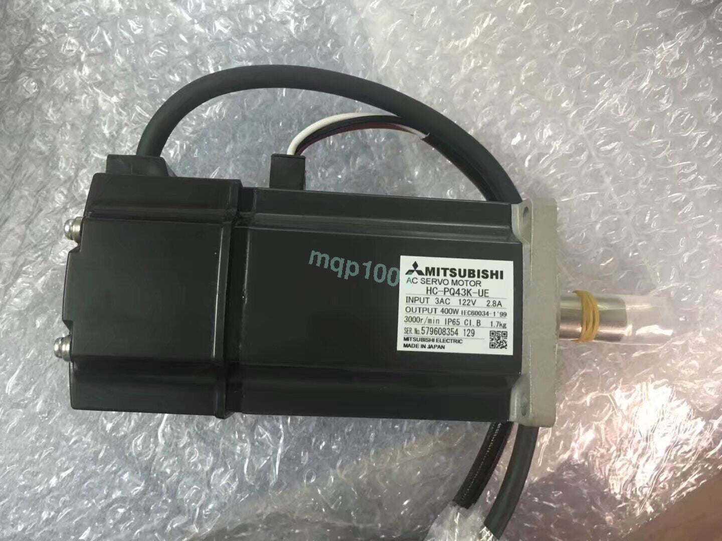 new 1PC MITSUBISHI HC-PQ43K-UE Servo Motor HCPQ43KUE In Box ping - MITSUBISHI