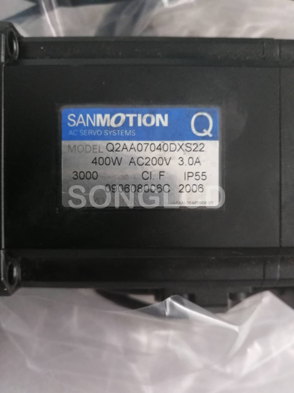 Sanyo Denki Q2AA07040DXS22 Motor for Reliable Performance - SANYO DENKI