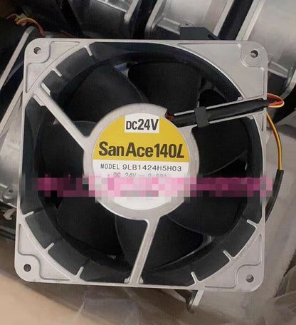 new 1pcs Sanyo 9LB1424H5H03 14050 24V 0.63A 14CM Inverter Cooling Fan - SANYO