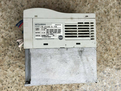 Used Mitsubishi Inverter S500 0.75KW 220V FR-S520E-0.75K Tested Good - MITSUBISHI