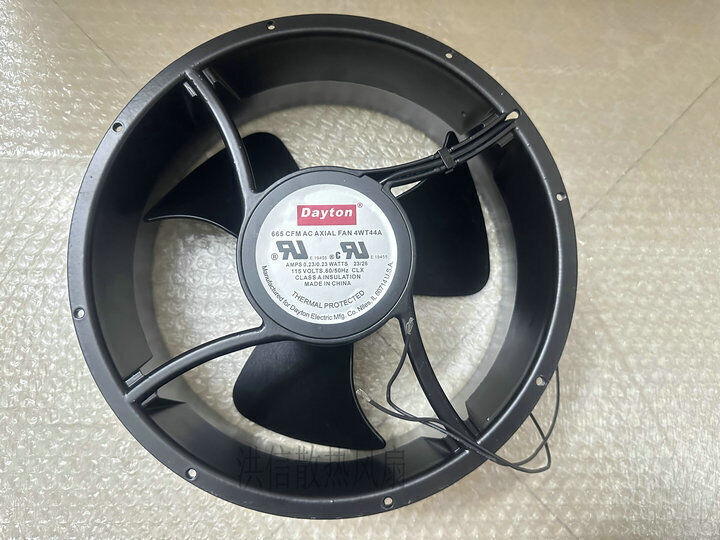 1Pcs  Dayton 665 CFM AC AXIAL FAN 4WT44A 115V cooling fan