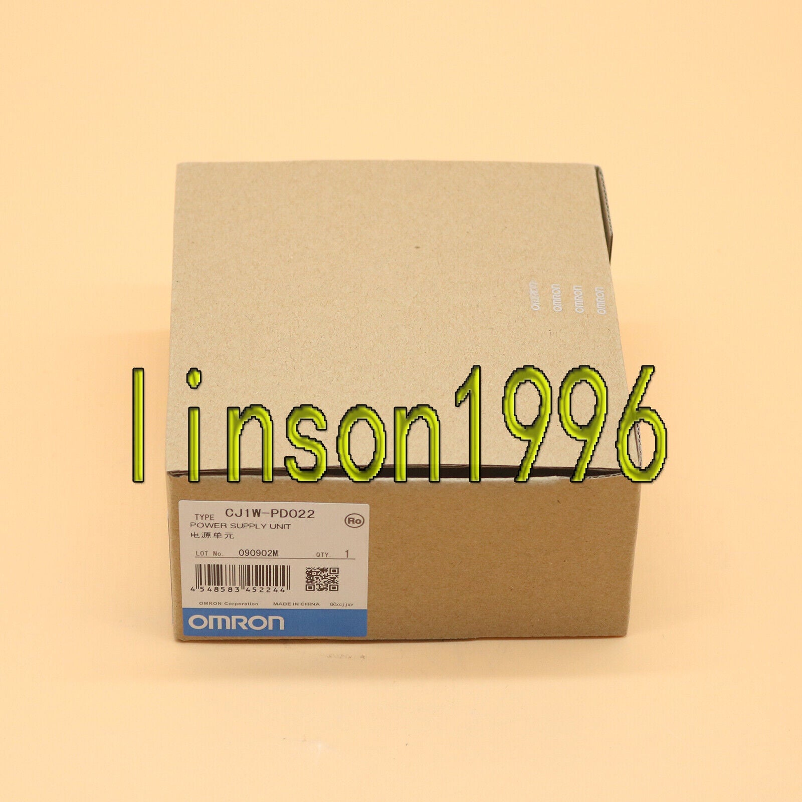 ONE OMRON CJ1W-PD022 Power Supply - OMRON