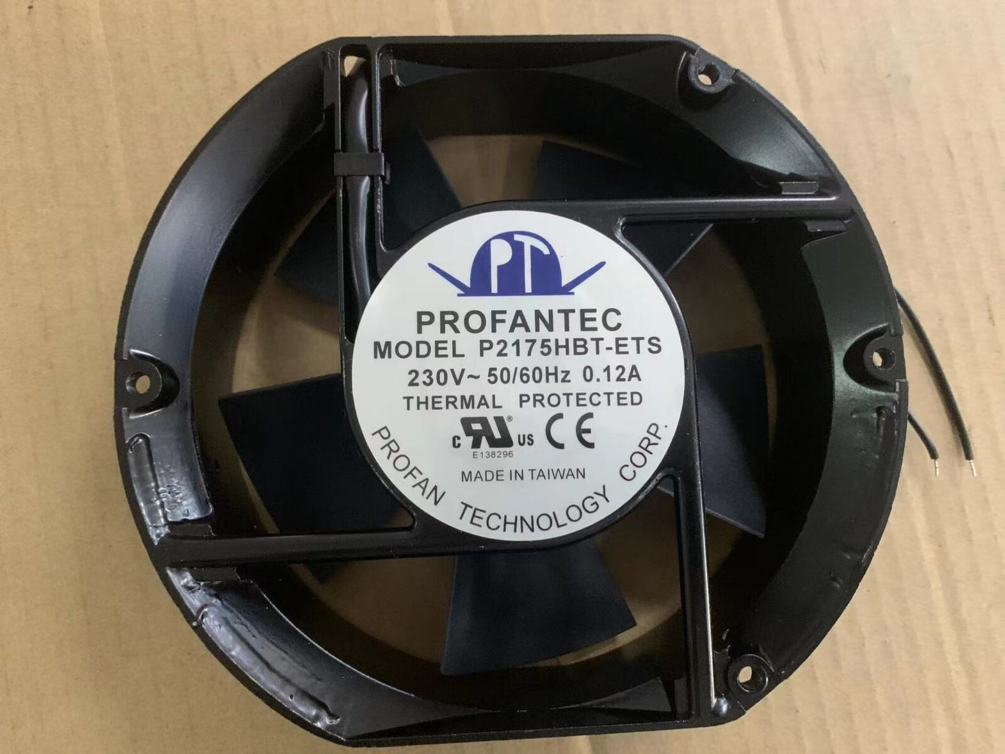 new PROFANTEC P2175HBL-ETS AC230V 0.12A 172*150*51MM high-temperature fan