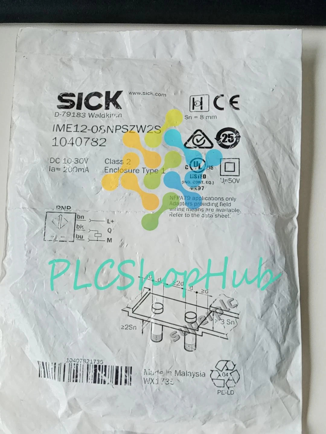 1pc SICK IME12-08NPSZW2S Freeship