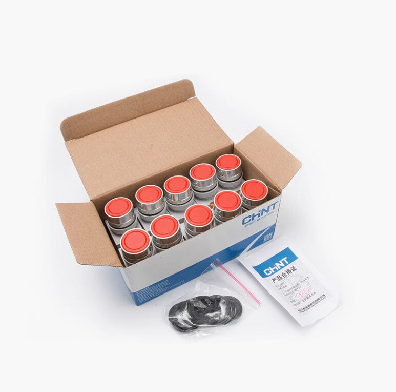 10PCS  Chint NP4-11BNZS  Pushbutton Switches Self-Locking