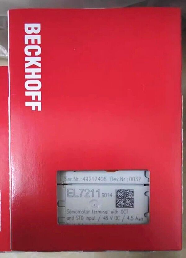 EL72119014 Beckhoff PLC Module EL7211-9014 - BECKHOFF