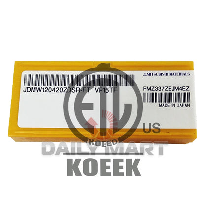 10PCS/ MITSUBISHI JDMW120420ZDSR-FT VP15TF Carbide Inserts