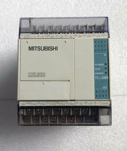 used ONE Mitsubishi FX1S20MR001 FX1S-20MR-001 Tested in good condition - MITSUBISHI