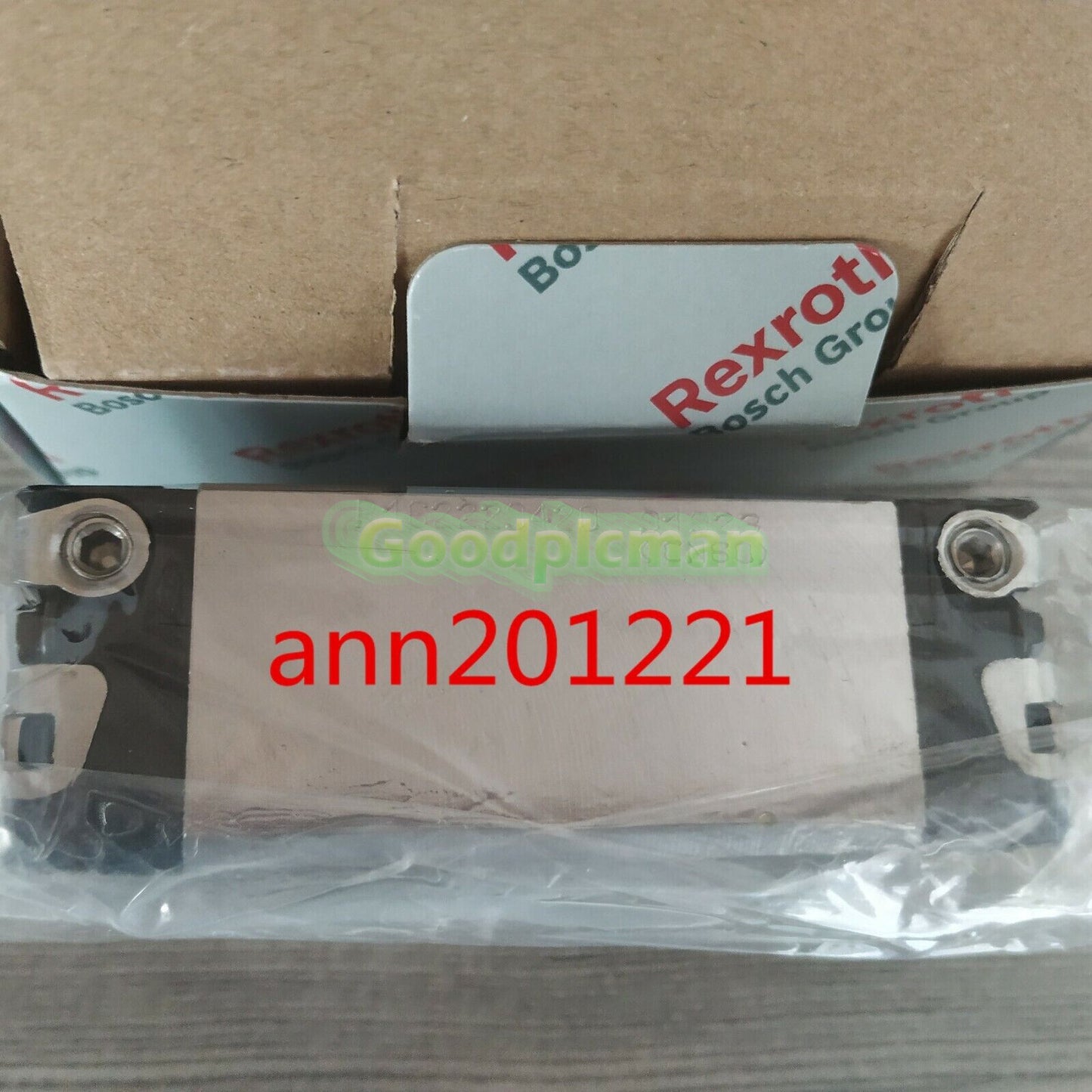 R162229420 REXROTH RUNNER BLOCK BALL BEARING 1Pcs/