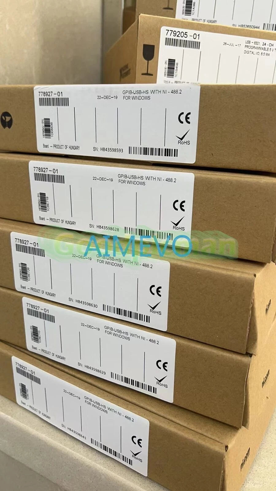 1pcs National Instrumens NI GPIB-USB-HS Interface Adapter IEEE 488