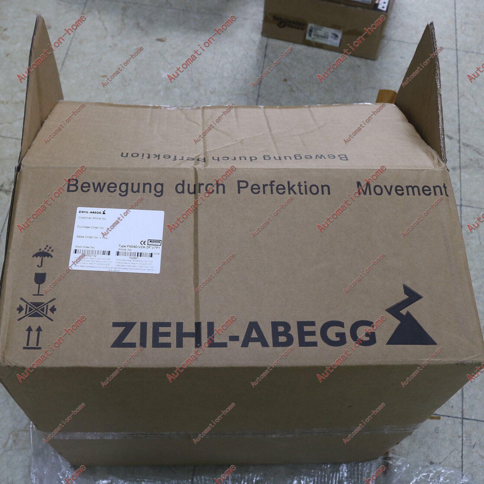 Axial Flow Fan - ZIEHL ABEGG