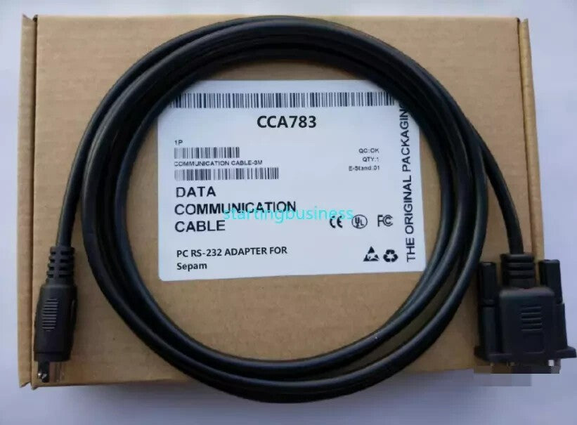 1PC Sepam 60 series with PC debug cable download line CCA783 3M