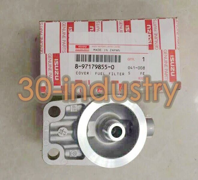 Isuzu Fuel Filter Cover 8971798550 for 4JG1 4JB1 4BD1 4BG1 Engines - KOEED