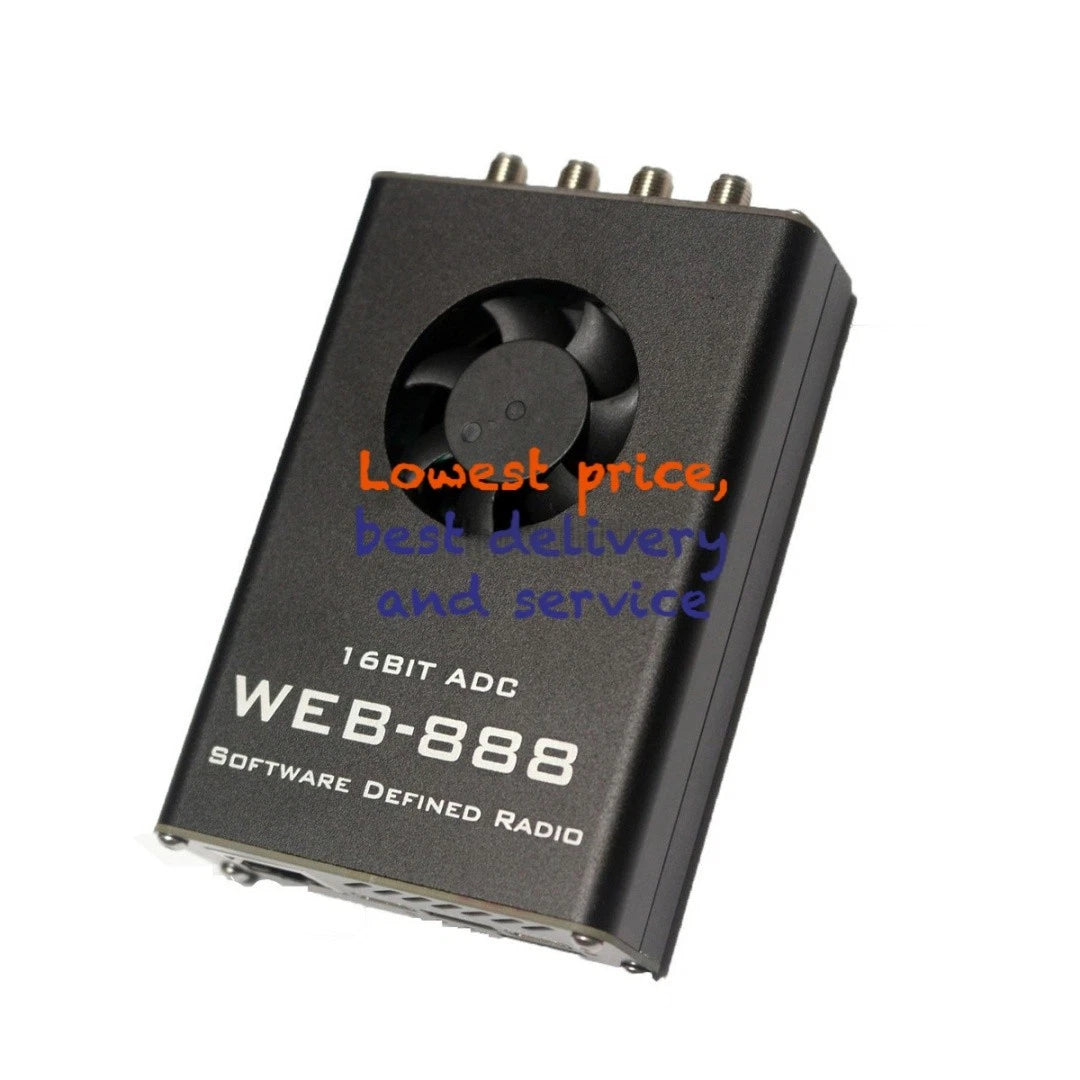 1PC WEB-888 SDR Radio Receiver with 16bit ADC 62M Bandwidth Fast shipping