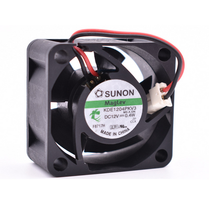 new Sunon MagLev KDE1204PKV3 MS.AF.GN 3pin 12V 0.4W Magnetic bearing FAN 40*40*20MM - SUNON
