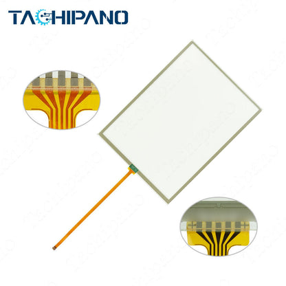 new Touch Screen for AB 2711P-T10C22D9P Touch Panel Glass 5pin with Protective Film - KOEED