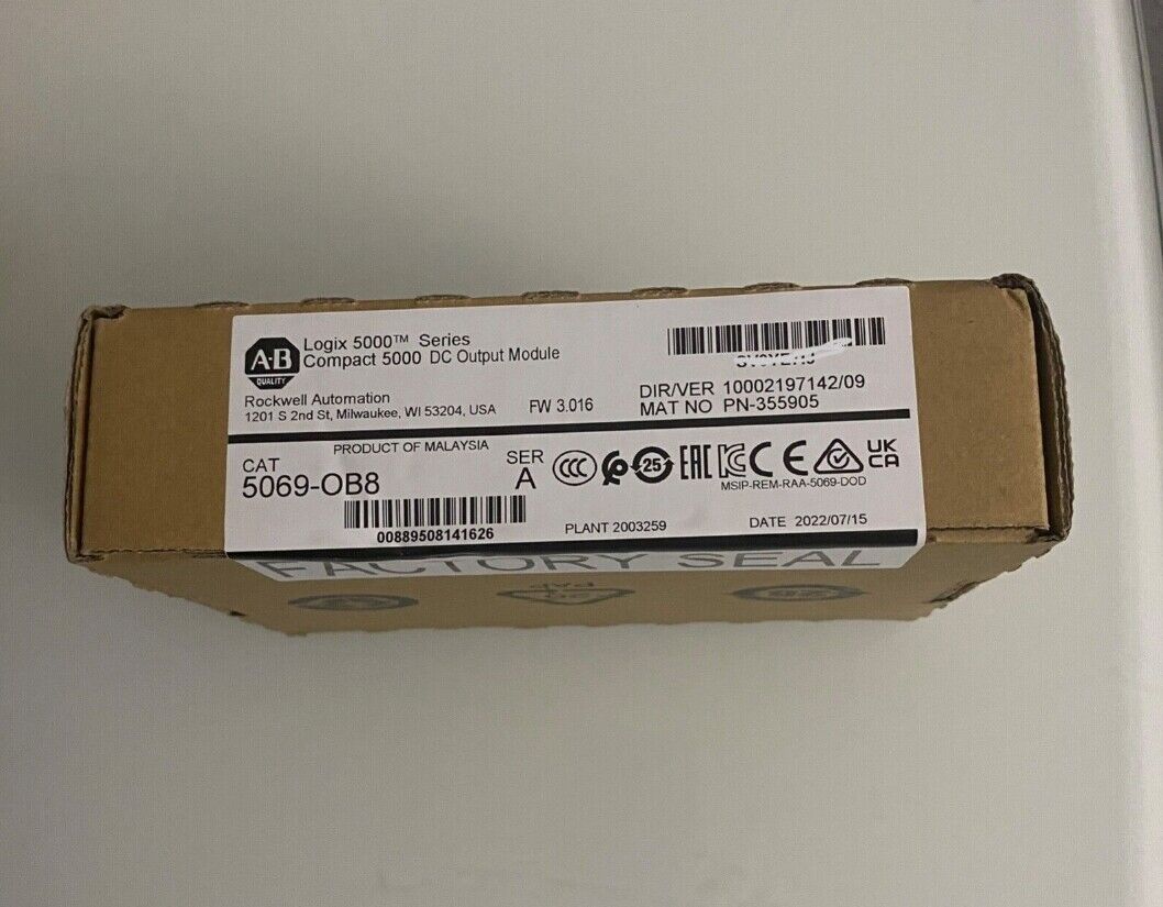 Brand New Allen Bradley 5069-OB8 Compact DC Output Module 5069OB8 - ALLEN BRADLEY