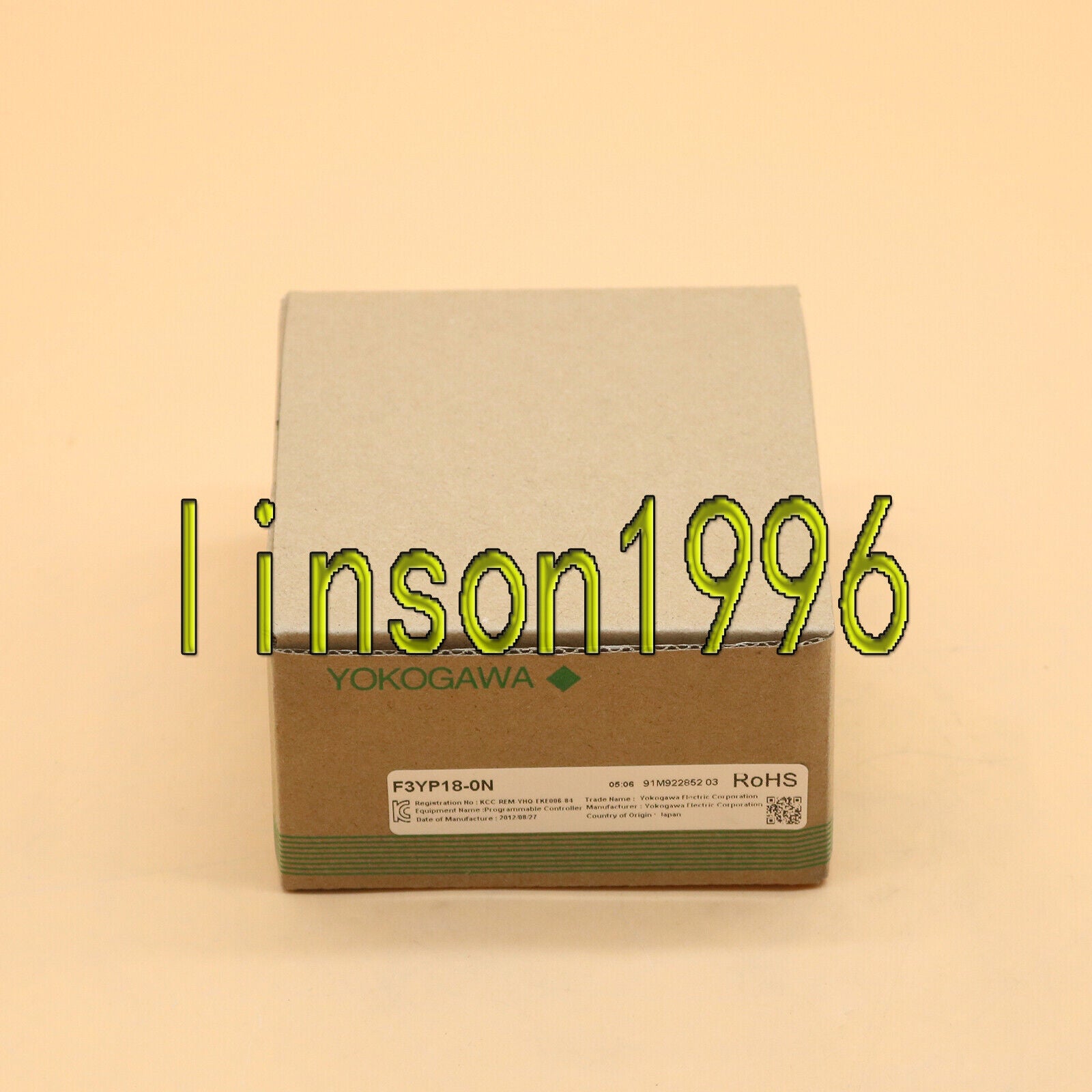 New In Box Yokogawa F3YP18 F3YP18-0N PLC Module - YOKOGAWA