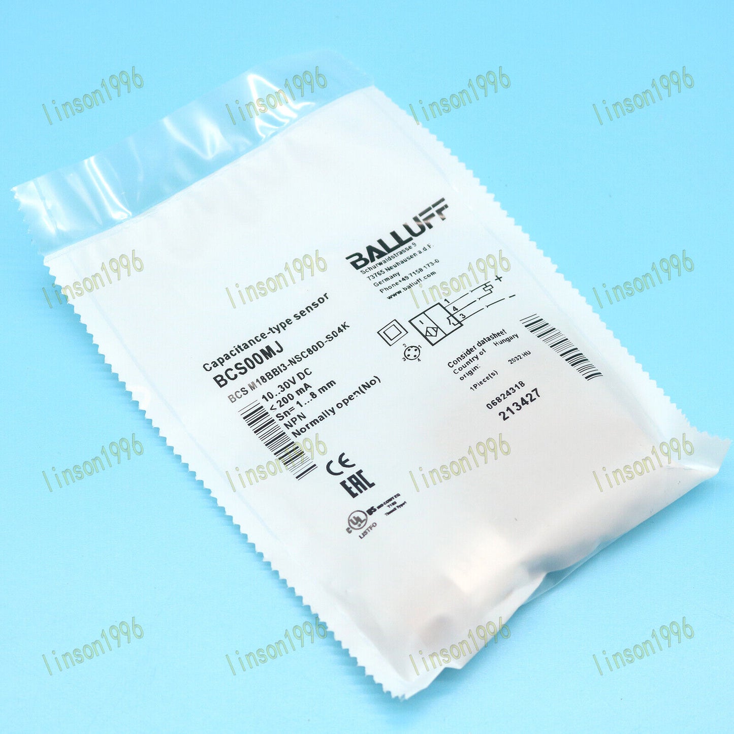 1PC BALLUFF Proximity Sensor BCS M18BBI3-NSC80D-S04K Fast - BALLUFF