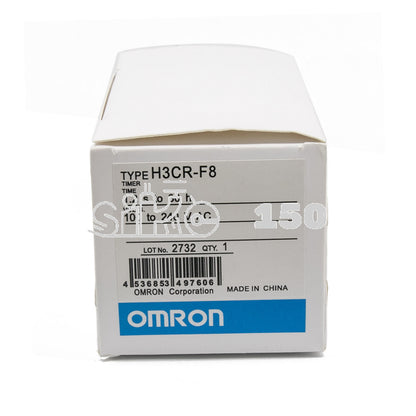 OMRON H3CR-F8 Twin Timer 100-240V AC Box - OMRON