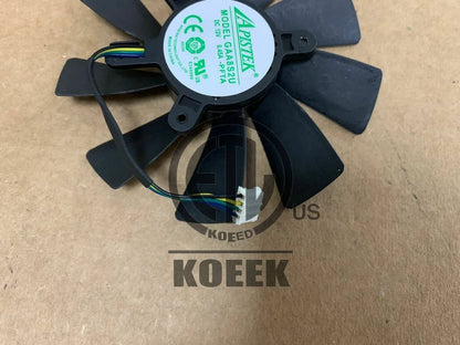 1pcs 100mm GPU FAN GAA8S2U DC12V 0.45A -PFTA 4PIN