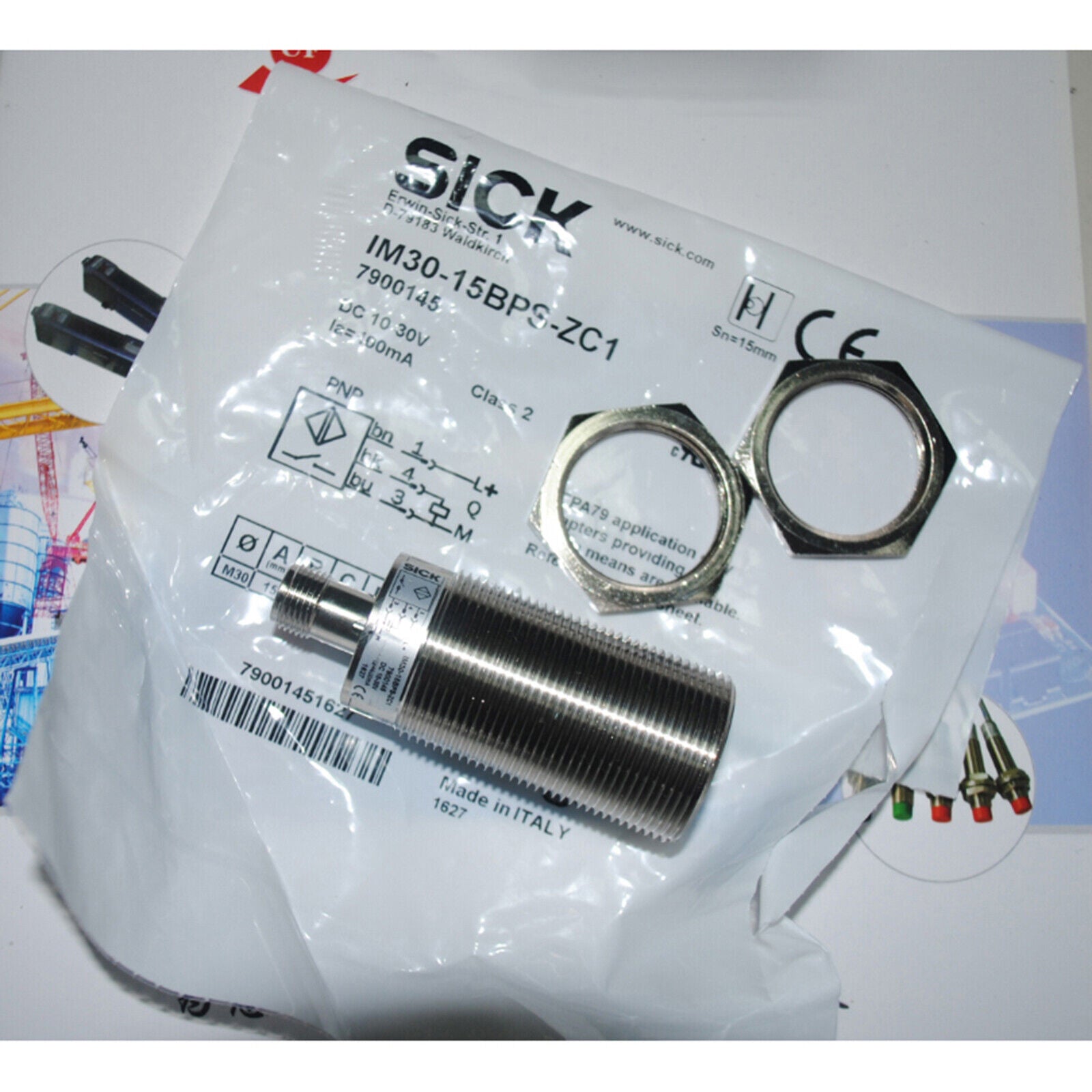 new ONE proximity switches IM30-15BPS-ZC1 Fast - ONE