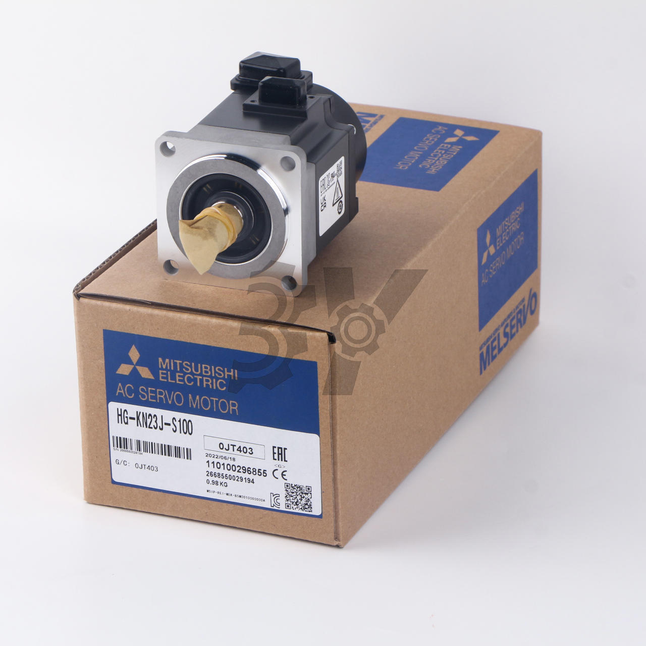 new 1PC Mitsubishi HG-KN23J-S100 AC Servo Motor HG-KN23J-S10 - MITSUBISHI