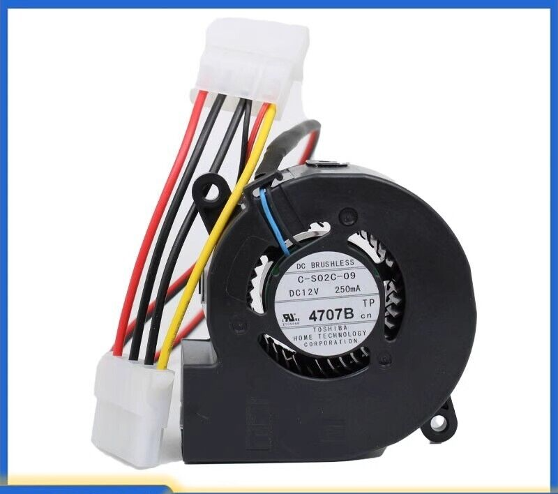 Toshiba C-S02C-09 250mA 12V 6cm 6023 Projector Turbo Fan Blower
