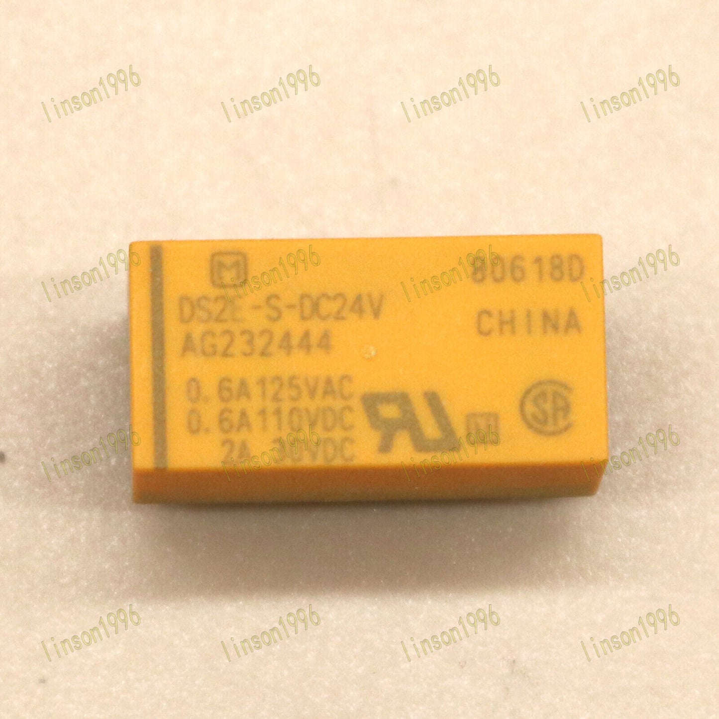 10PCS Power Relay for Panasonic NAIS DS2E-S-DC24V AG232444 8Pins - PANASONIC