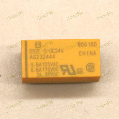 10PCS Power Relay for Panasonic NAIS DS2E-S-DC24V AG232444 8Pins - PANASONIC