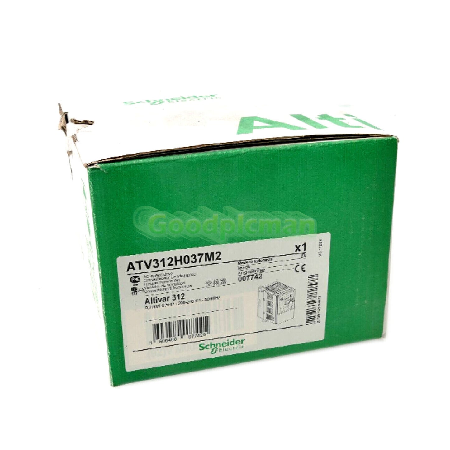 SND ATV312H037M2 0.37kw 200-240V INVERTER in box 1Pcs/