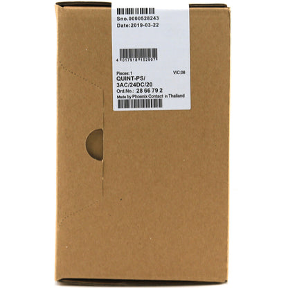 PHOENIX 2866792 QUINT-PS 3AC 24DC 20 Power Supply Unit - PHOENIX