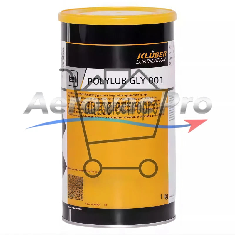 KLUBER Lubrication POLYLUB GLY 801 Grease 1Kg ( 35.3 OZ)SAFE RELIABLE