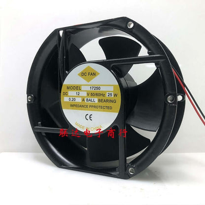 new DC FAN 17250 12V 0.20A 25W 17CM inverter cooling fan