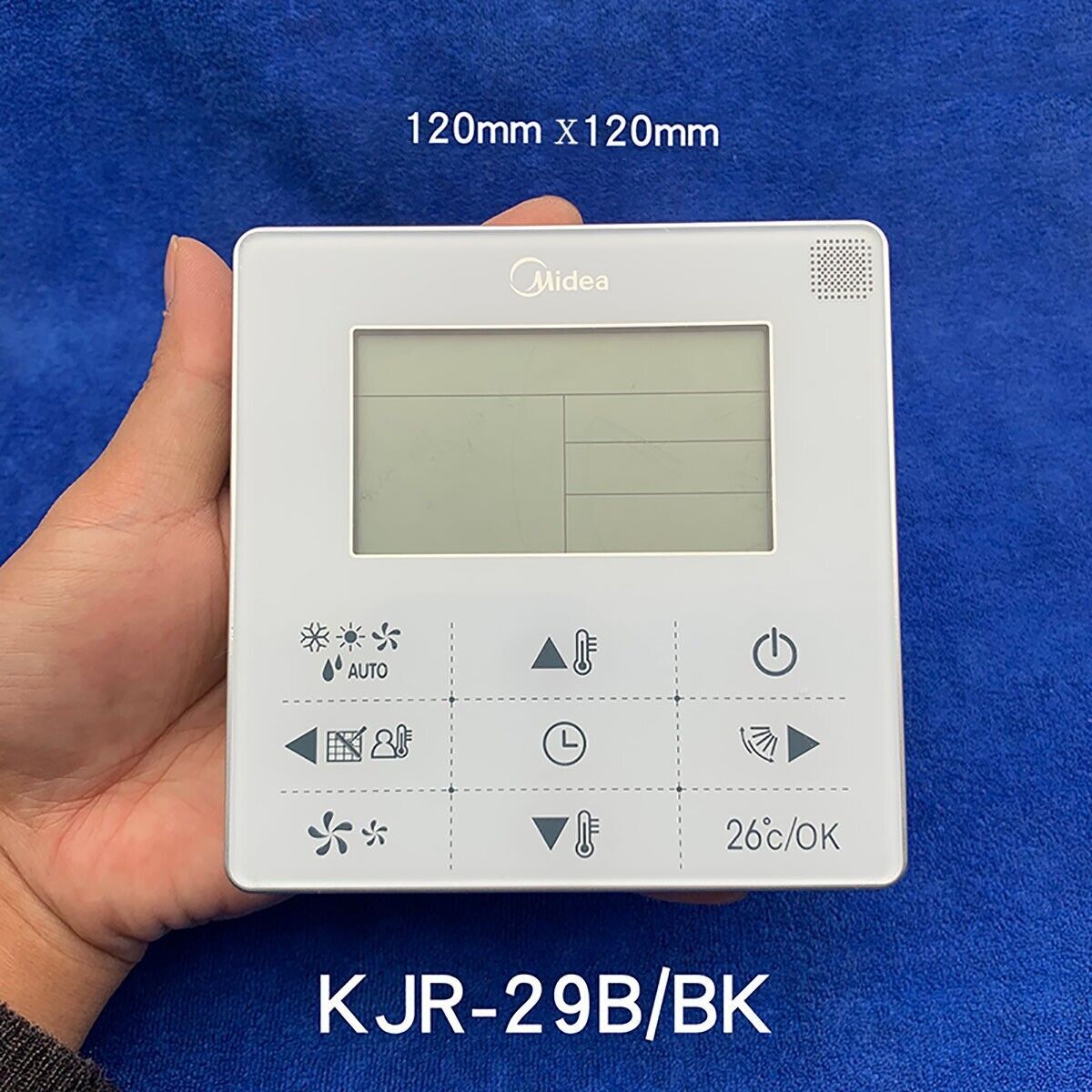 Midea Central Air Conditioning Wire Controller KJR-29B/BK