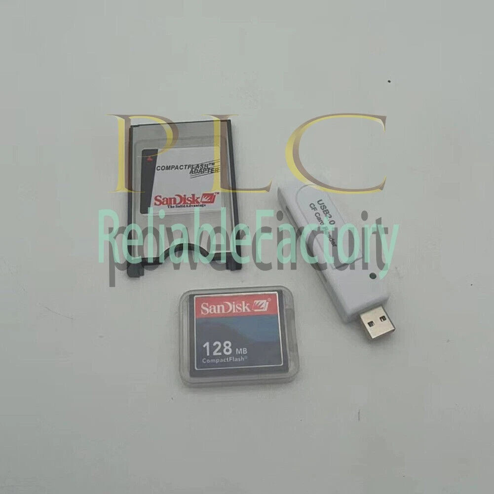 128MB/256/512/1G/2G CNC CF Compact Flash card+CF-PCMCIA Adapter+SSK reader FANUC