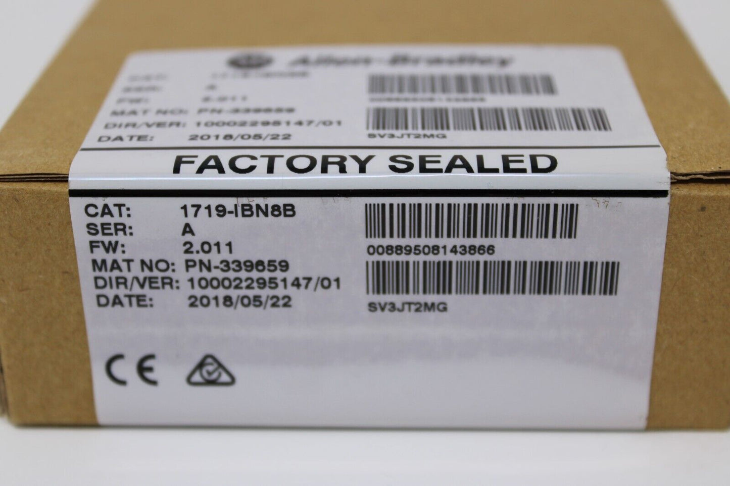 new Allen Bradley 1719-IBN8B DC Input Module - ALLEN BRADLEY
