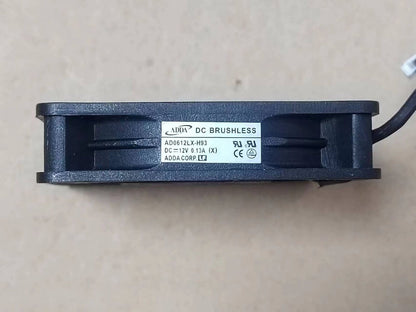 new for ADDA AD0612LX-H93 DC 12V 0.13A 6015 6cm Projector Fan 3-Wire