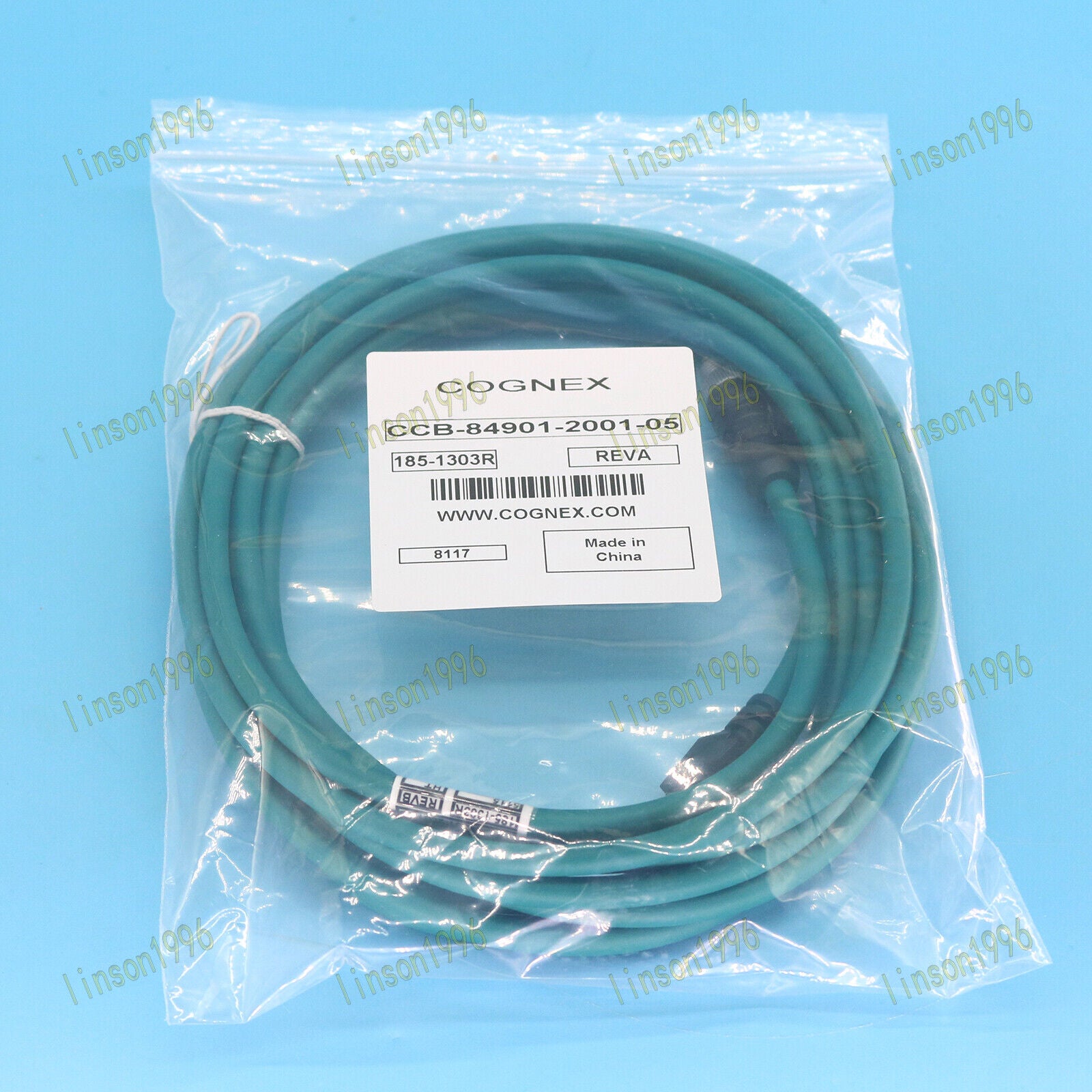 Cognex Optical Fiber Cable CCB-84901-2001-05 5M SHIP - COGNEX