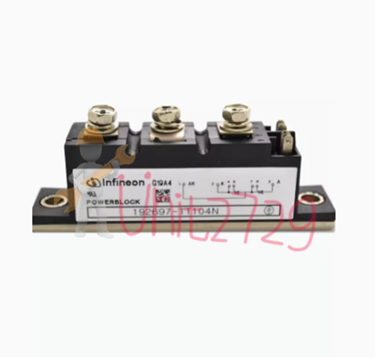 1PC EUPEC 192697-TT104N Power Supply Module #un