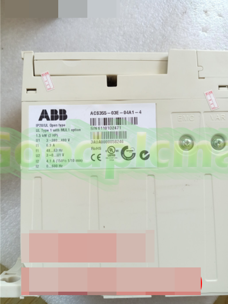 1pc ABB ACS355-03E-04A1-4 1.5kw 380v