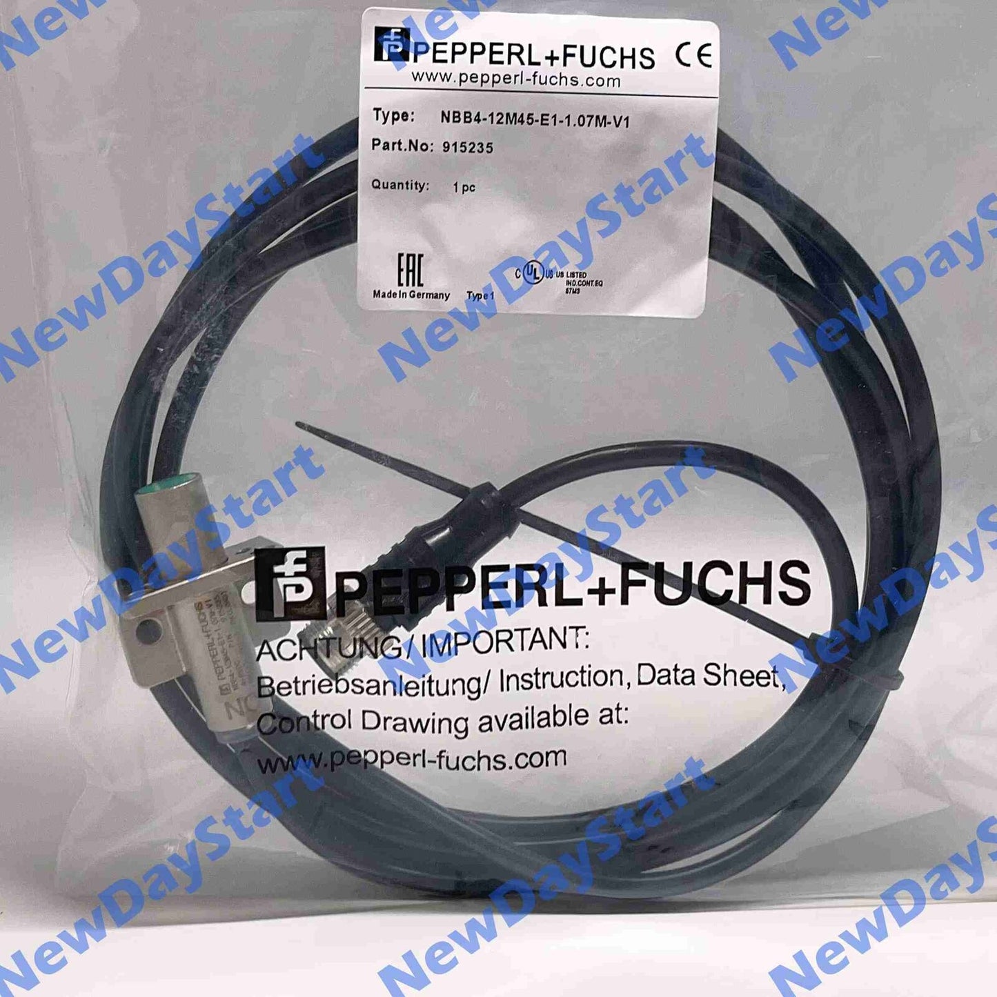 HAAS CNC Axis Reset Sensor Switch NBB4-12M45-E1-1.07M-V1 - HAAS